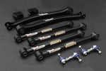 HARDRACE Rear Adjustable Arm Set (Trailing/Lateral) - Subaru Impreza WRX (GC/GF/GM/GD/GG) / Impreza WRX STI (GC/GF/GM/GD/GG) - Hardened Rubber - Black - HARDRACE Thumbnail
