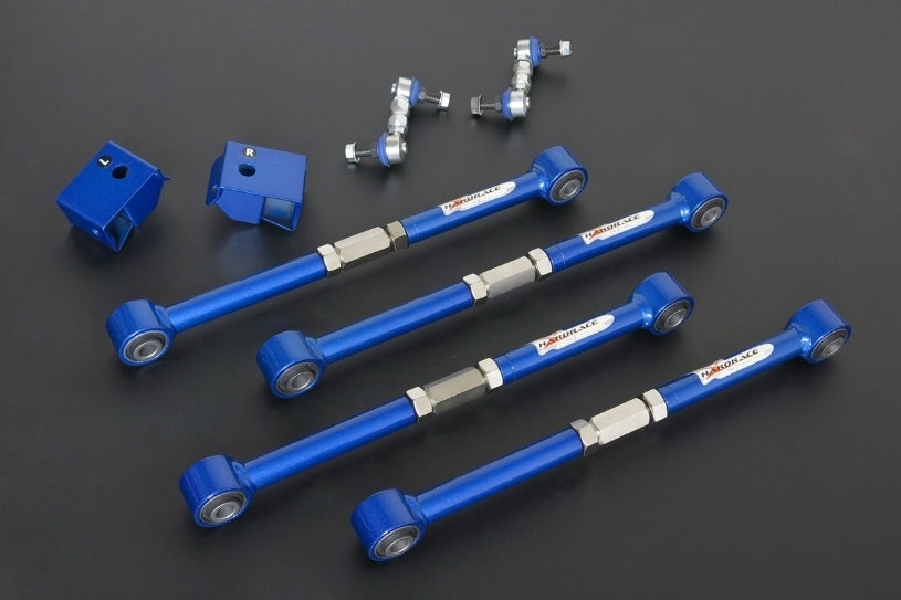 HARDRACE Rear Lateral Adjustable Link - Subaru Impreza WRX (GC/GF/GM/GD/GG) / Impreza WRX STI (GC/GF/GM/GD/GG) - Hardened Rubber