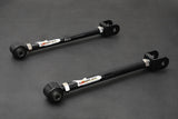 HARDRACE Rear Toe Control Arm - Nissan Skyline GTS-T (R33/R34) / Silvia / 180SX / 200SX (S14/S15) - Hardened Rubber - Black