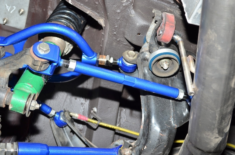 HARDRACE Rear Toe Control Arm - Nissan Skyline GTS-T (R33/R34) / Silvia / 180SX / 200SX (S14/S15) - Hardened Rubber - Image 2