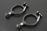 HARDRACE Rear Upper Camber Kit - Nissan Skyline GTS-T (R32) / Skyline GT-R (R32) / Silvia / 180SX / 200SX (S13) - Hardened Rubber - Black