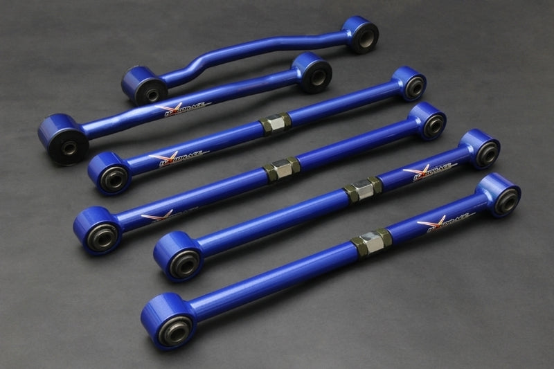 HARDRACE Rear Adjustable Link - Nissan Primera (P10) - Hardened Rubber - HARDRACE