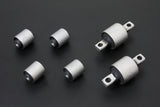 HARDRACE Front Lower Arm Bushing - Mitsubishi Galant (E52) - Hardened Rubber - Including Tension Rod Bushing
