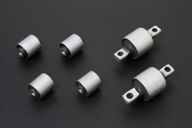 HARDRACE Front Lower Arm Bushing - Mitsubishi Galant (E52) - Hardened Rubber - Including Tension Rod Bushing