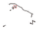 HARDRACE Reinforced Stabiliser Bushing - Mitsubishi Galant (EA1) - 18mm - Image 2 - HARDRACE Thumbnail