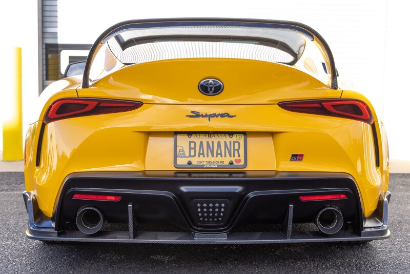 Dinan 3.0T Valved Catback Exhaust System - Toyota GR Supra (A90/A91) - Black Tips - Image 2