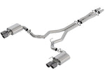 Borla Cat-Back Exhaust - Ford Mustang GT Coupe (S550) - 3in Active Exhaust Quad Tips 2018+ - Image 15 - Borla Thumbnail