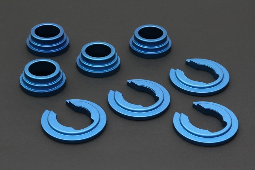 HARDRACE Rear Subframe Bushing Collars - Nissan Skyline GTS-T (R32/R33/R34) / Silvia / 180SX / 200SX (S13/S14/S15)