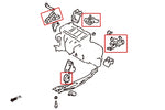 HARDRACE Hardened Engine Mount - Ford Laser (KN/KQ) / Mazda Premacy (CP) / 323 (BJ) - Compatible with 2.0 MT - Image 2 - HARDRACE Thumbnail