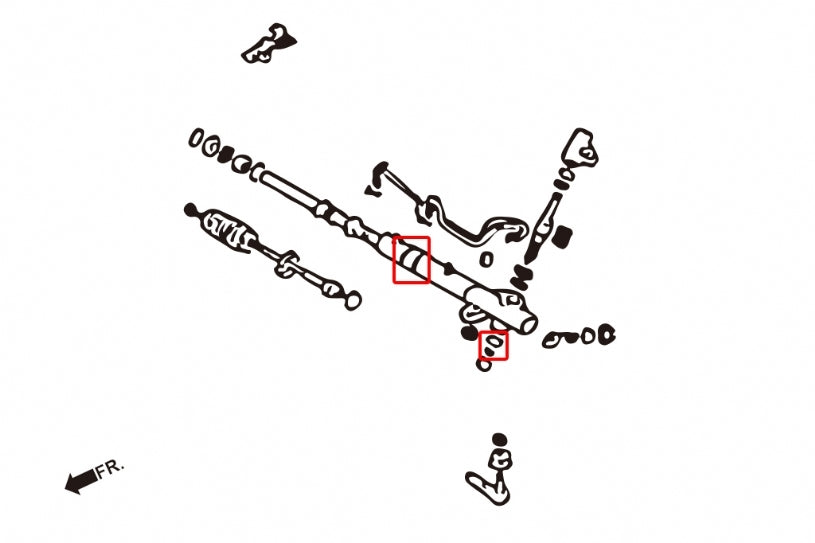 HARDRACE TPV Steering Bush - Mitsubishi Lancer (CG/CH) - Image 2