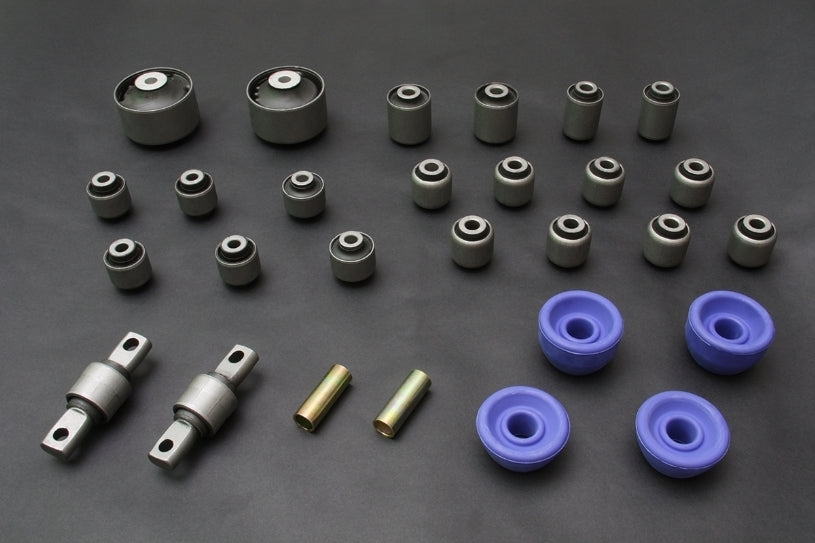 HARDRACE Hardened Rubber Complete Bushing Kit - Honda Accord (CD) - Hardened Rubber