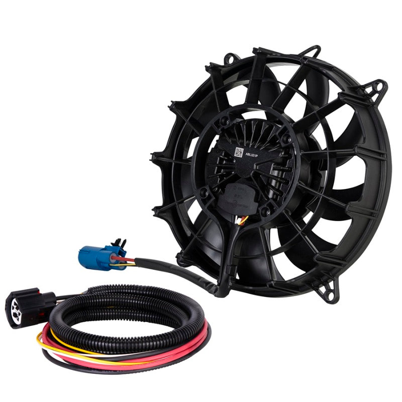 SPAL 10in 300W Brushless Fan - Flush Mount - w/ Jumper Harness