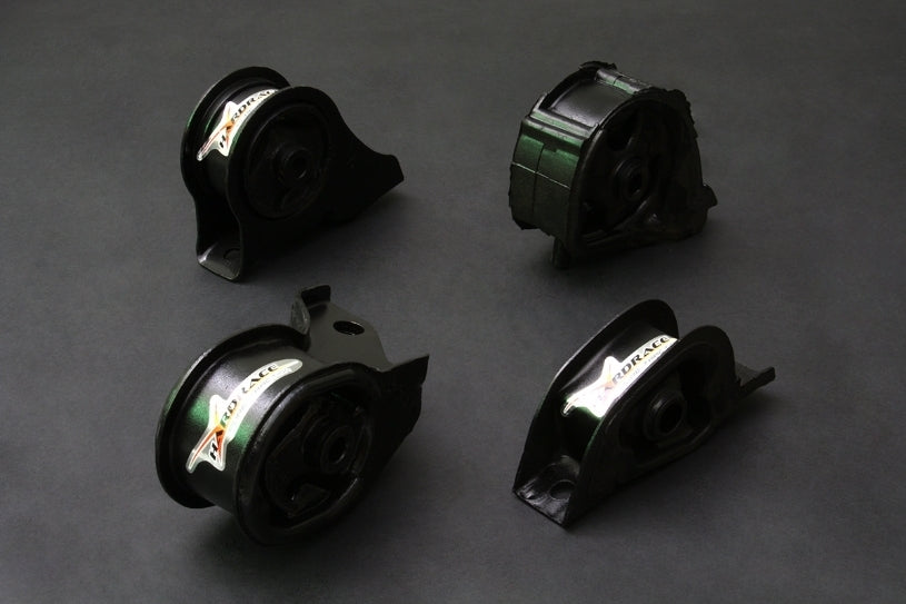 HARDRACE Hardened Engine Mounts - Honda CRX (EF) / Civic (EC/ED/EE/EF)