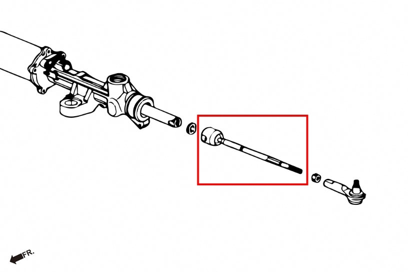 HARDRACE Hard Tie Rod - Honda S2000 (AP1/AP2) - Image 2