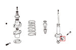 HARDRACE Rear Shock Absorber Bushing - Honda Civic (EM2/ES1/EP3) - Hardened Rubber - Image 2 - HARDRACE Thumbnail