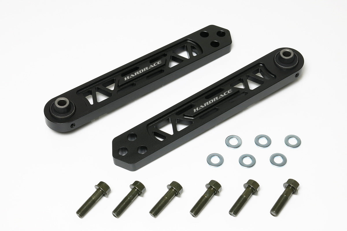 HARDRACE Rear Lower Arm - Honda Civic (EM2/ES1/EP3/EU) - Hardened Rubber - Black