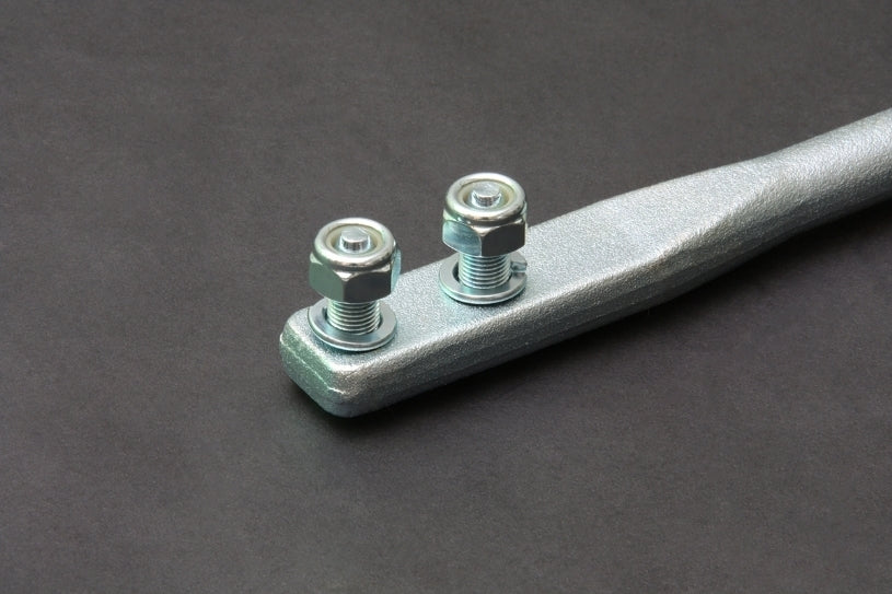 HARDRACE Front Tension/Caster Rod - Nissan Skyline GTS-T (R33/R34) / Silvia / 180SX / 200SX (S14/S15) - Pillow Ball - Black - Image 2