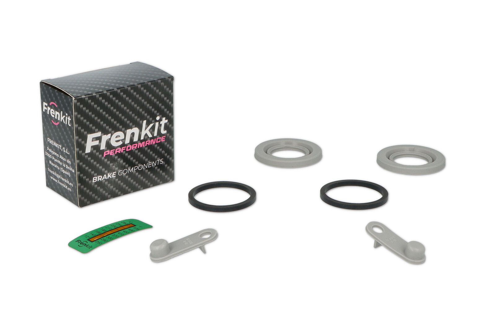 Frenkit Performance Brake Caliper Seal Rebuild Kit - Subaru WRX/STI (GDB/GGB) - Rear 36mm Brembo Gold