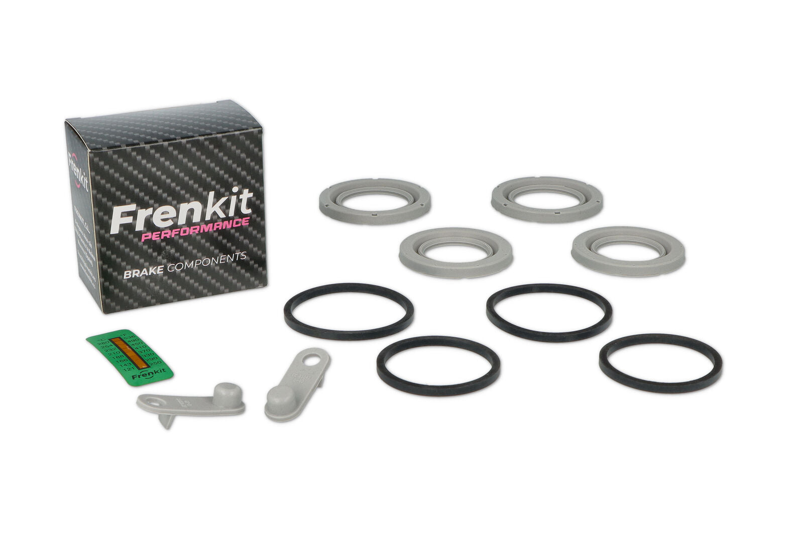 Frenkit Performance Brake Caliper Seal Rebuild Kit - Subaru WRX/STI (GC/GD/GE/GR/GV) / Mitsubishi Evo (CP9A/CT9A) - Front Brembo