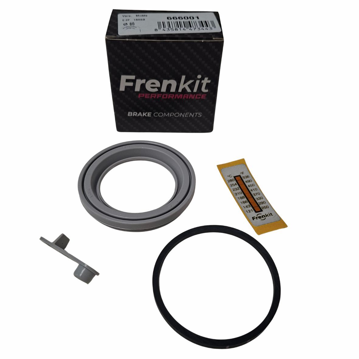 Frenkit Performance Brake Caliper Seal Rebuild Kit - Hyundai i30 N (PD) / Kona N (OS) - Front 60mm