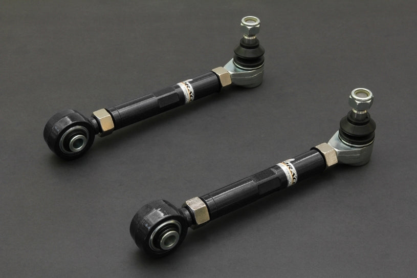 HARDRACE Rear Toe Control Adjustable Arm - Mitsubishi Lancer Evolution VII-IX (CT9A) / Lancer Evolution V-VI (CP9A) - Pillow Ball - Black