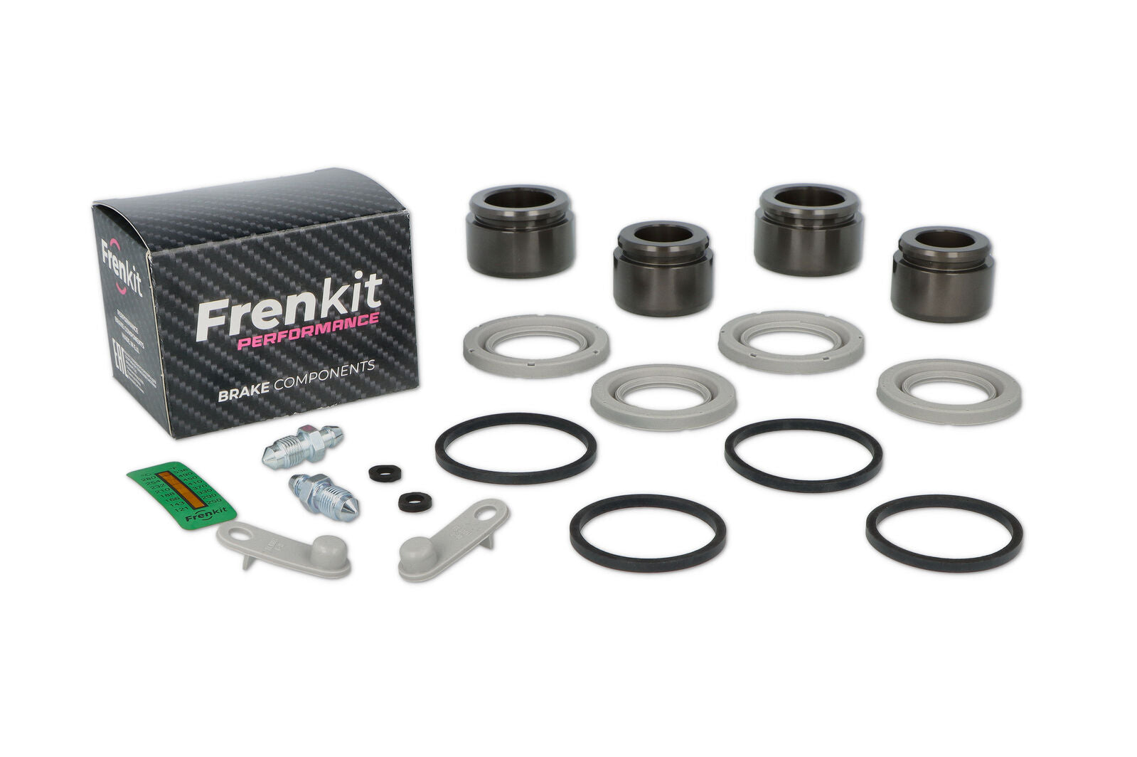 Frenkit Performance Brake Caliper Rebuild Kit - Subaru WRX/STI (GC/GD/GR) / Mitsubishi Evo (CN9A/CP9A/CT9A) - Front Brembo