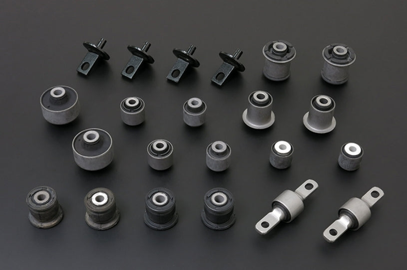 HARDRACE Complete Bushing Kit - Honda Civic (EM2/ES1/EP3) - Hardened Rubber