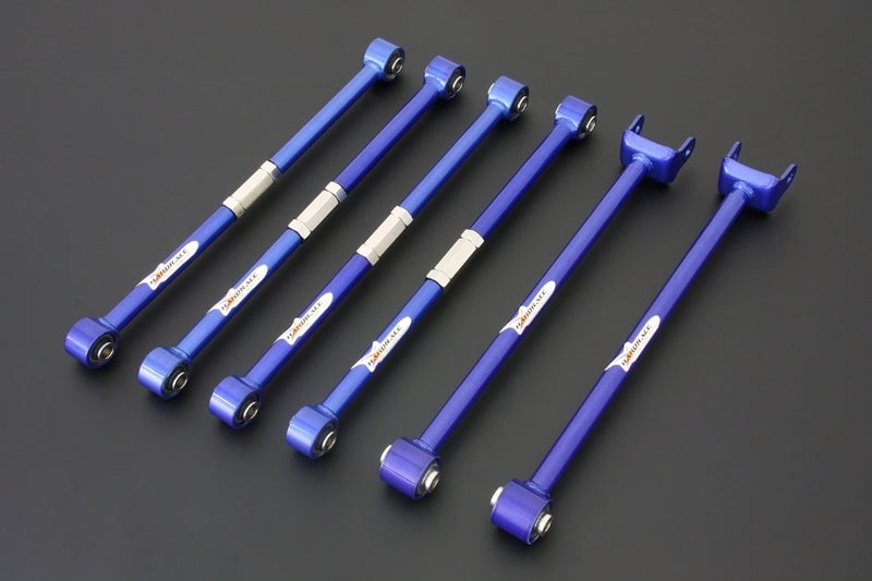 HARDRACE Rear Lower Lateral Arm and Trailing Arm - Toyota Corolla (E110/E100) - Pillow Ball - HARDRACE