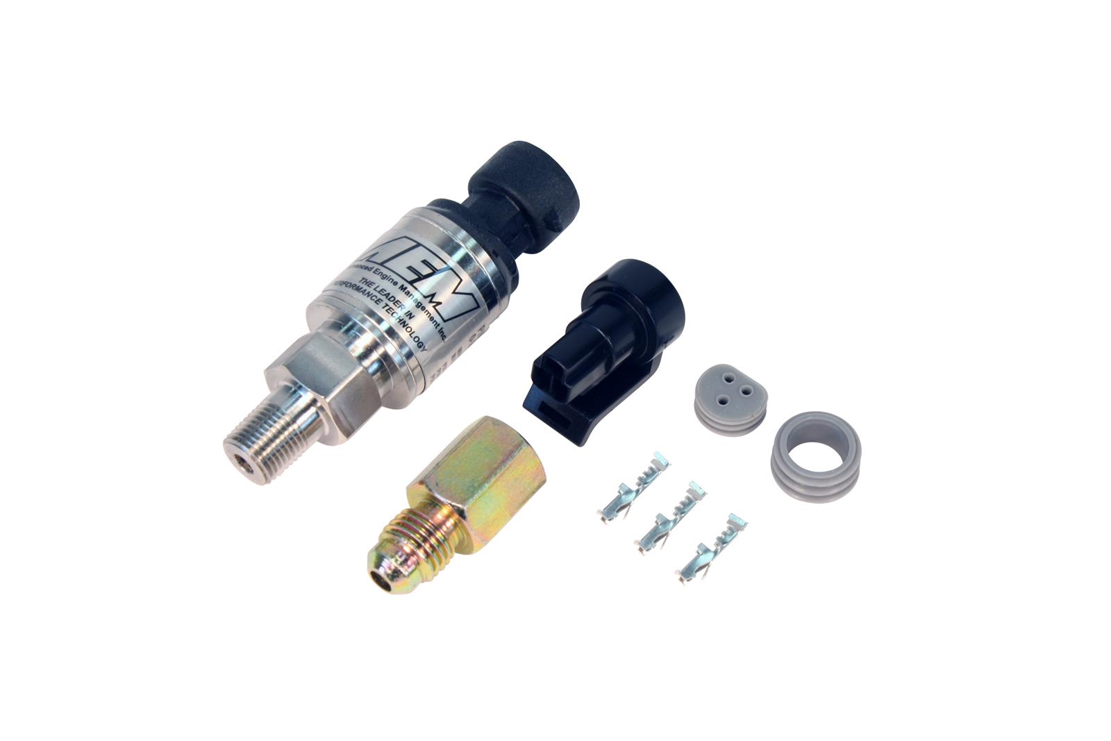 AEM 2000 PSIG Stainless Sensor Kit – 1/8" NPT Male Thread - Chicane Australia