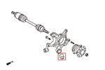 HARDRACE Rear Knuckle Bushing - Subaru WRX (VB/VN) / BRZ (ZD8/ZC6) / Toyota GR86 (ZN8) / Subaru Levorg (VM) - Pillow Ball - Connect to Rear Trailing Arm - Image 2 - HARDRACE Thumbnail