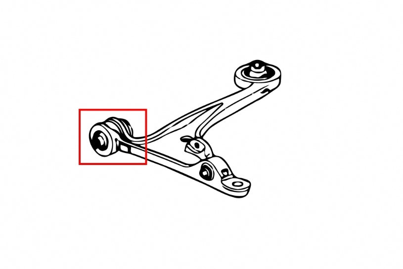 HARDRACE Front Lower Arm Bushing - Honda S2000 (AP1/AP2) - Pillow Ball - Front Body Side - Image 2