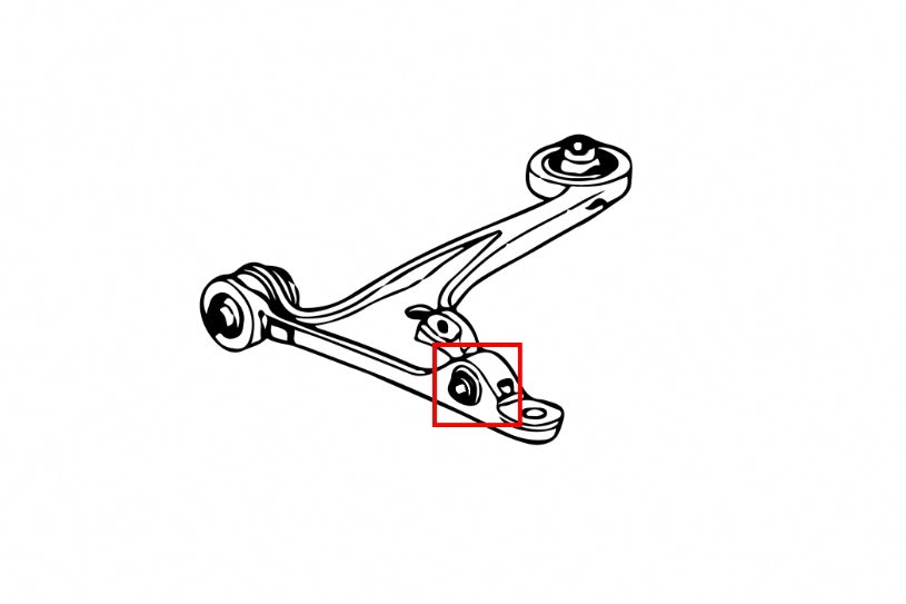 HARDRACE Front Lower Arm Bushing - Honda S2000 (AP1/AP2) - Pillow Ball - Shock - Image 2
