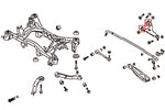 HARDRACE Rear Upper Arm Bushing - Subaru Impreza WRX (GE-GR) / BRZ (ZC6/ZD8) / XV (GP) / Toyota 86 (ZN6) - Pillow Ball - Image 2 - HARDRACE Thumbnail
