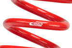 Eibach logo on a red ERS coilover spring coil, close-up (product illustration) - Eibach Thumbnail