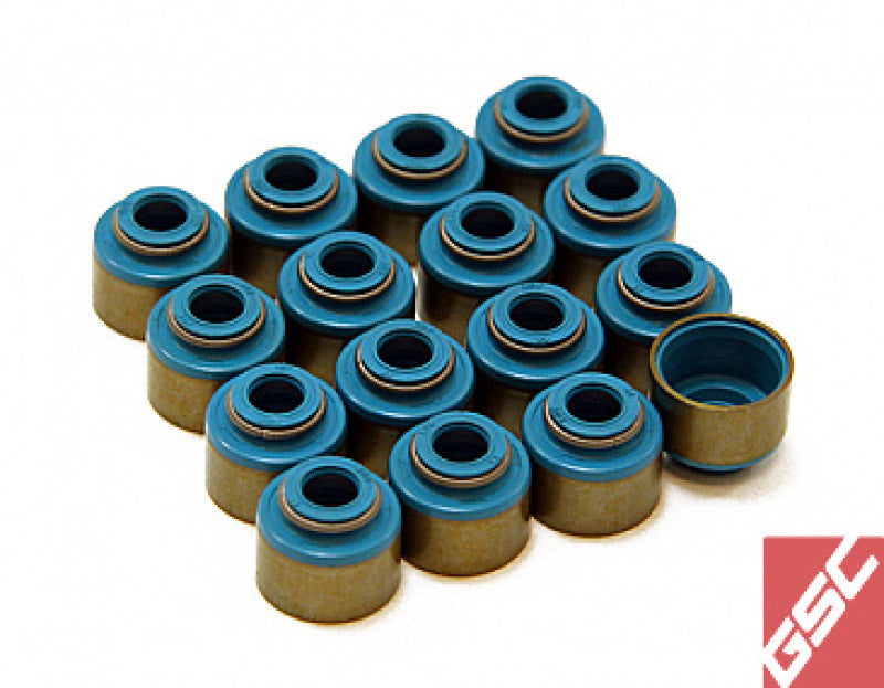 GSC Power-Division Viton Valve Stem Seal Set - Honda B/K/H-Series - 5.5mm - Set of 8