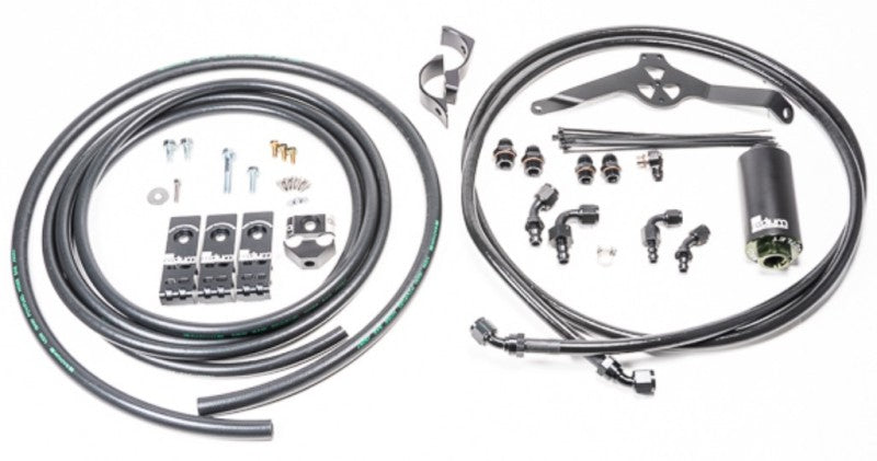 Radium Engineering fuel plumbing kit – Subaru WRX / STI (GR / GV / VA) – stainless 10 micron filter option - Radium Engineering
