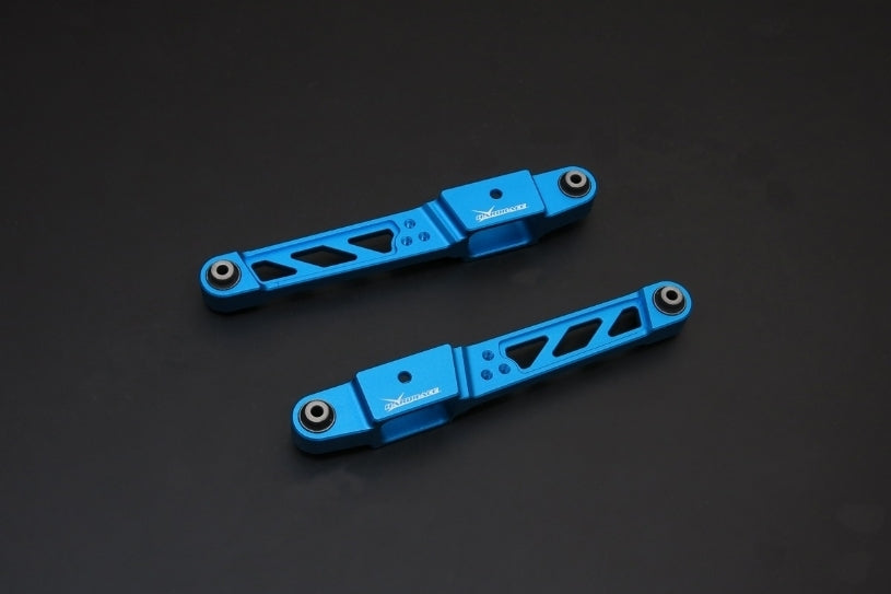 HARDRACE Rear Billet Lower Control Arm - Honda CRX (EF) / Integra (DC2) / Integra Type R (DC2) / Civic (EC/ED/EE/EF/EG/EH) - Hardened Rubber