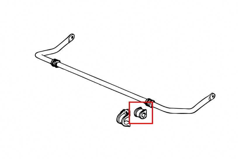 HARDRACE Front Sway Bar Bushing - Honda S2000 (AP1/AP2) - 26.5mm - Image 2