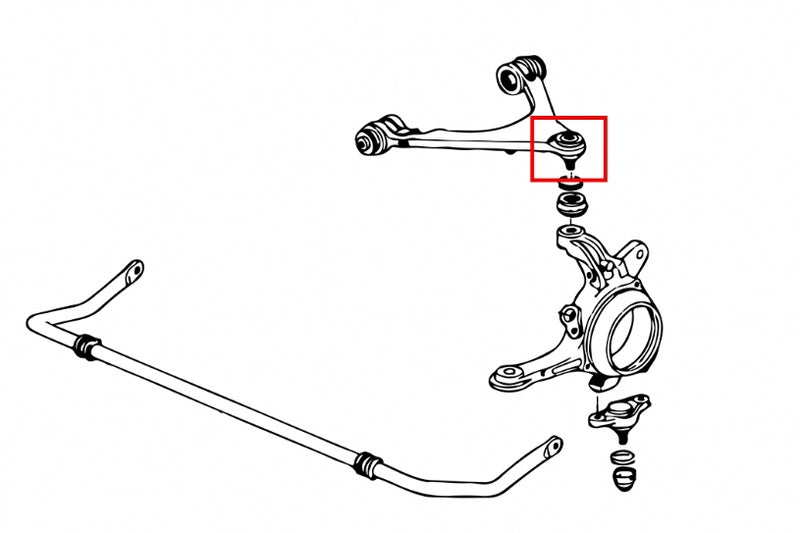 HARDRACE Front/Rear Upper Arm Ball Joint - Honda S2000 (AP1/AP2) - Image 2 - HARDRACE
