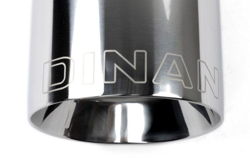 Dinan Double-Walled 4.5in Clamp-On Exhaust Tip - Polished - 4.5in Outlet / 3.25in Inlet - Image 2