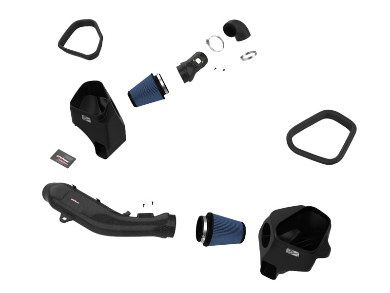 aFe Track Series Carbon Fibre Cold Air Intake - BMW M3 (F80) / M4 (F82/F83) - 3.0L Twin Turbo S55 - Image 2