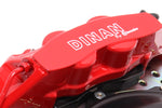 Dinan Brake Set - BMW 3/4-Series (F30/F31/F32/F34/F36) - Standard Brakes - Rear - Red Calipers / Drilled Rotors - Image 2 - Dinan Thumbnail