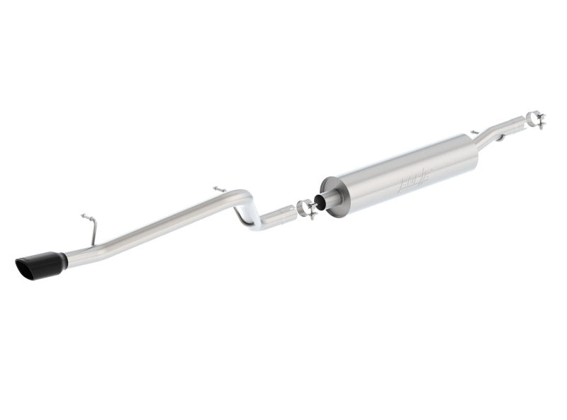 Borla Cat-Back Exhaust - Jeep Wrangler (JK) - Dirt Sport 2.5in Single Rear Exit - Borla