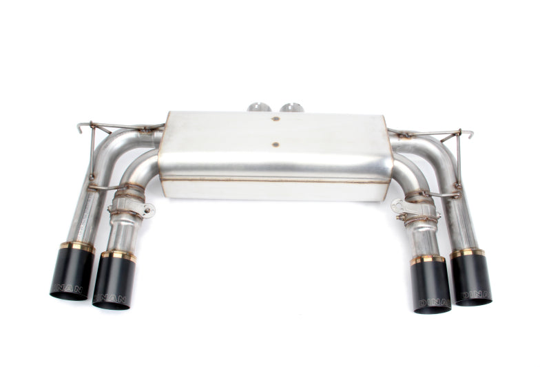 Dinan Free Flow Axleback Exhaust System - BMW X5 M/X6 M (F85/F86) - Black Tips - Image 2