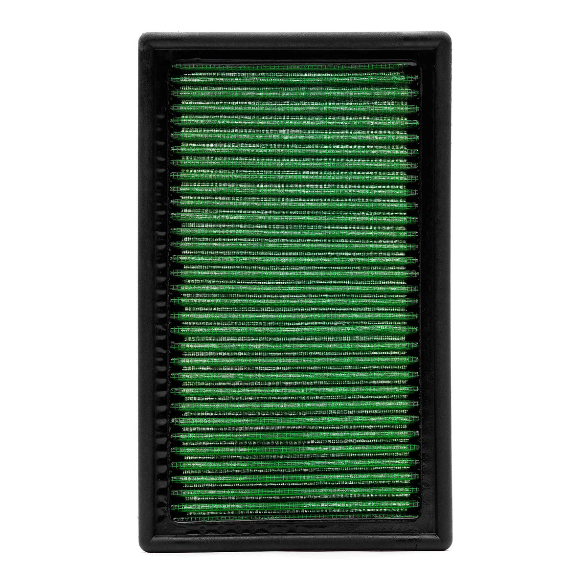 COBB high flow air filter – Subaru WRX GD / Forester SG – green cotton filter, top view