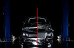 COBB front mount intercooler kit – Subaru Impreza WRX/STI GD – split view with the bumper off showing the core - Cobb Tuning Thumbnail