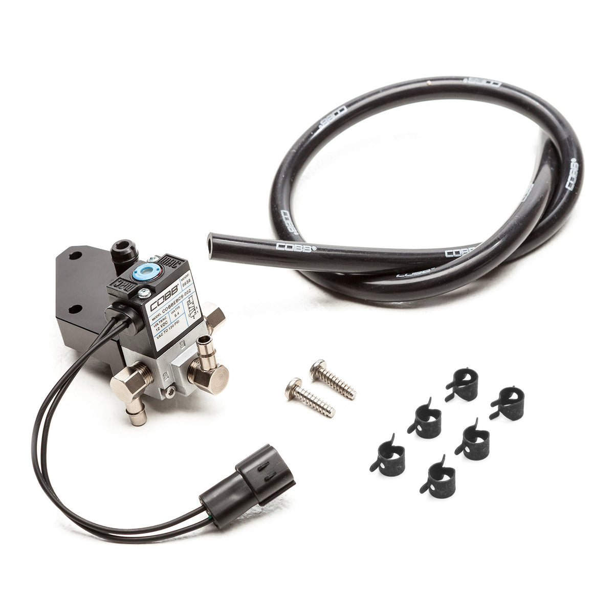 COBB 3-port boost control solenoid – Subaru WRX VA – kit with hose, screws and clips