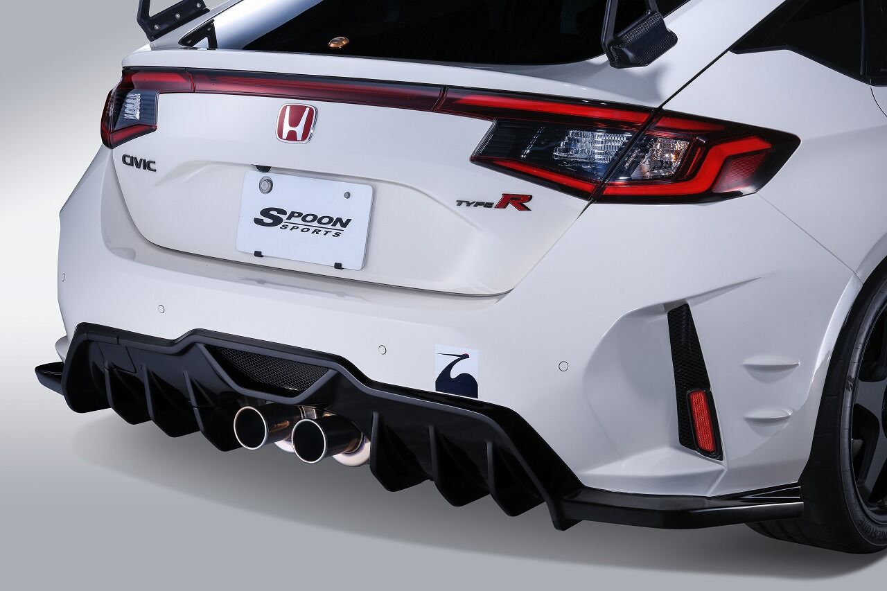 Spoon Sports S-Tai FRP Rear Bumper - Honda Civic Type R (FL5)
