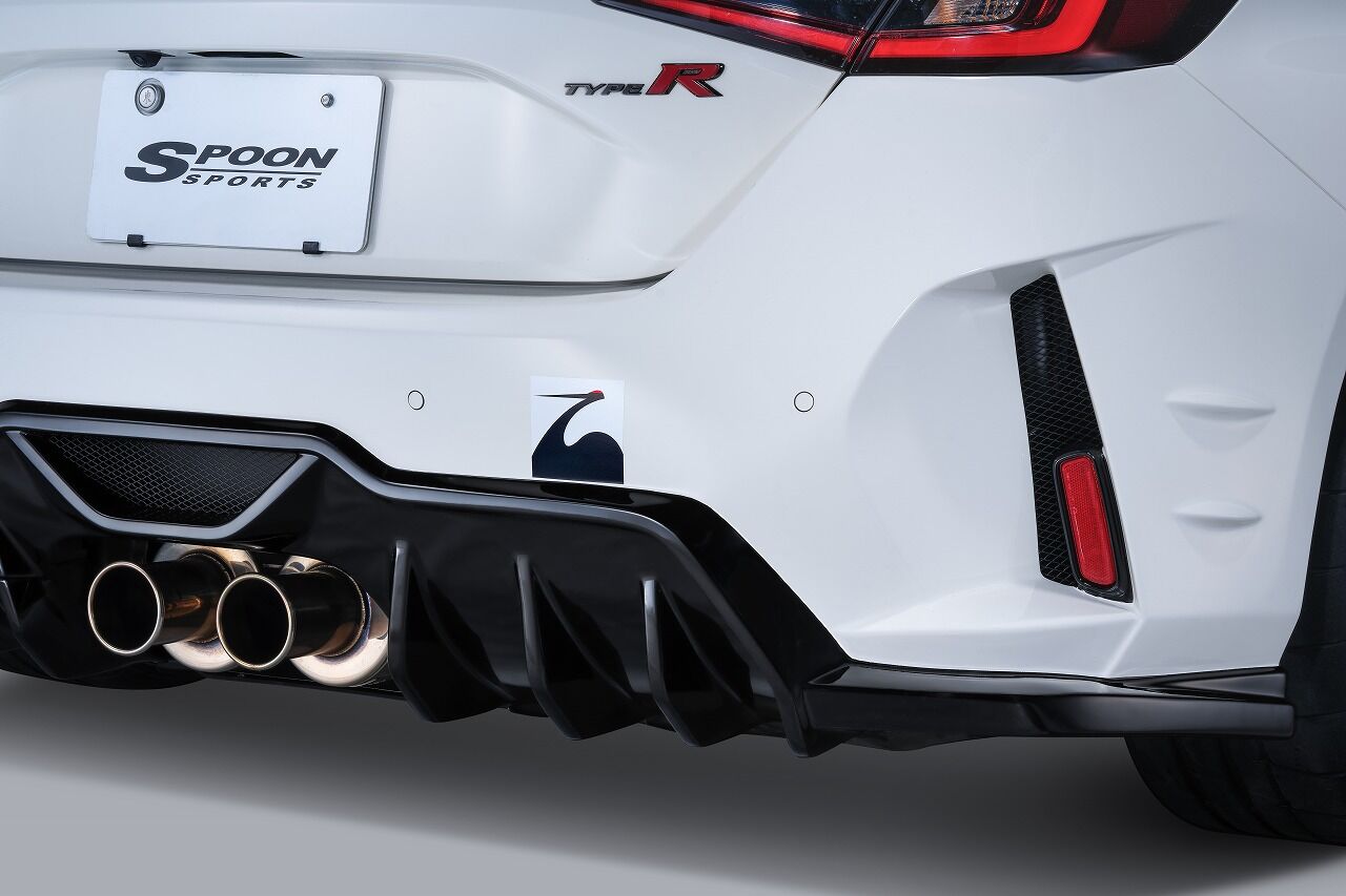 Spoon Sports S-Tai FRP Rear Bumper - Honda Civic Type R (FL5) - Image 2