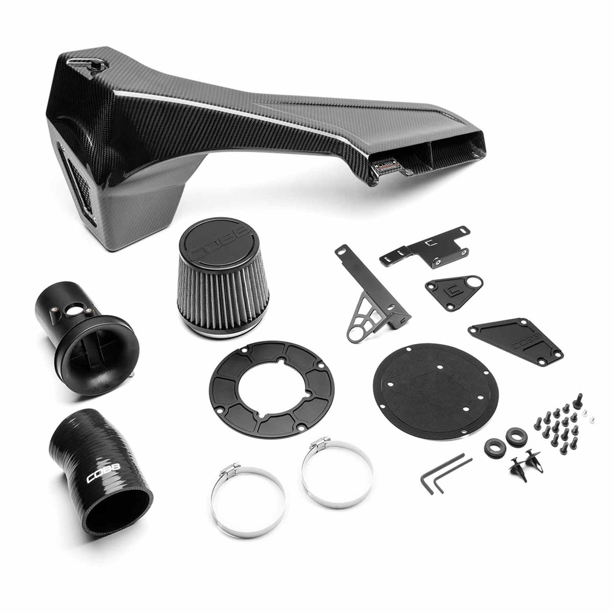 COBB Redline carbon fibre intake – full kit with airbox, filter, MAF housing and brackets